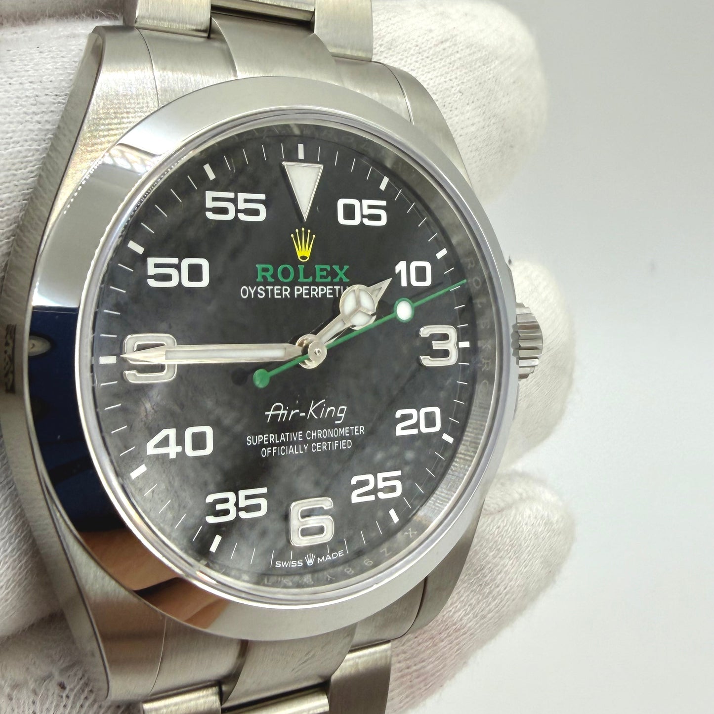 Rolex Air-King Ref 126900 2022 Full Set - As New, with stickers.