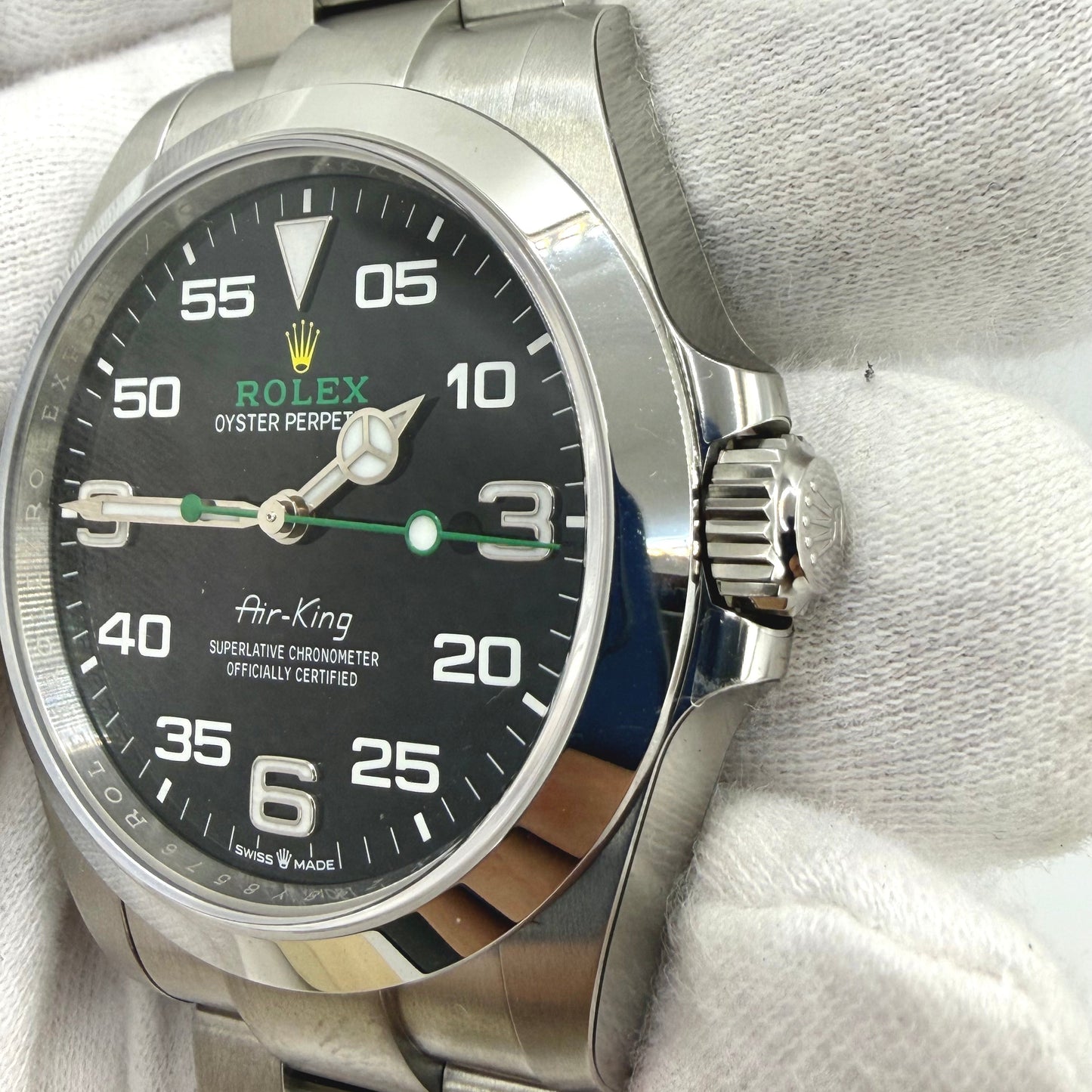 Rolex Air-King Ref 126900 2022 Full Set - As New, with stickers.