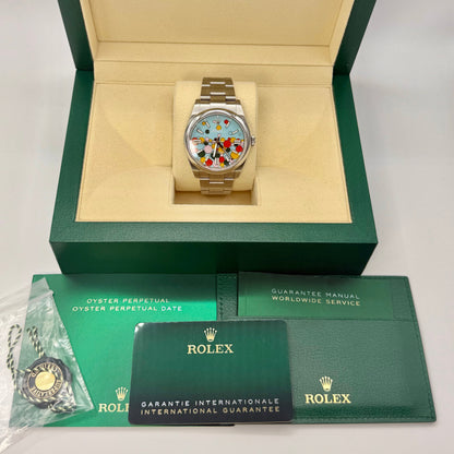 Rolex OP41 124300 “Celebration” Dial - 2025 Card