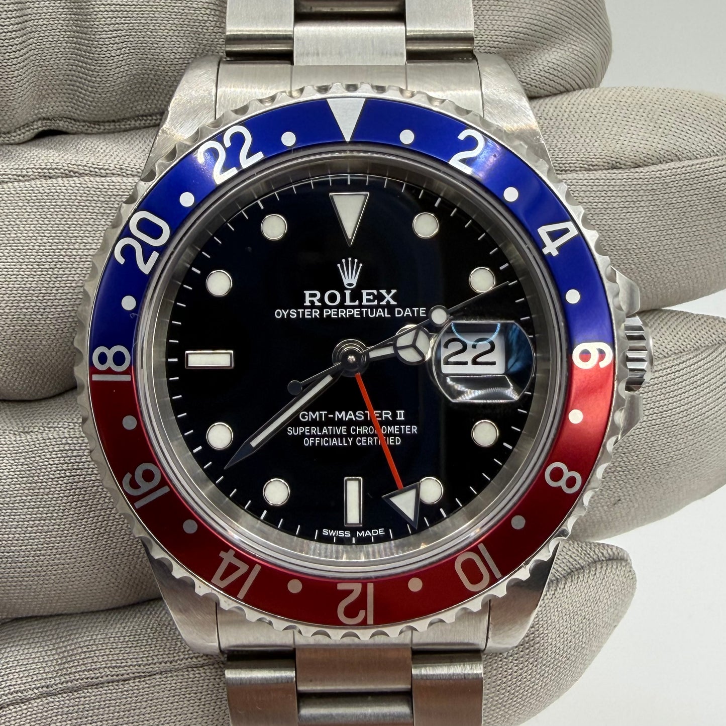 Rolex GMT-Master II 16710 Full Set - Rolex Warranty to 2028