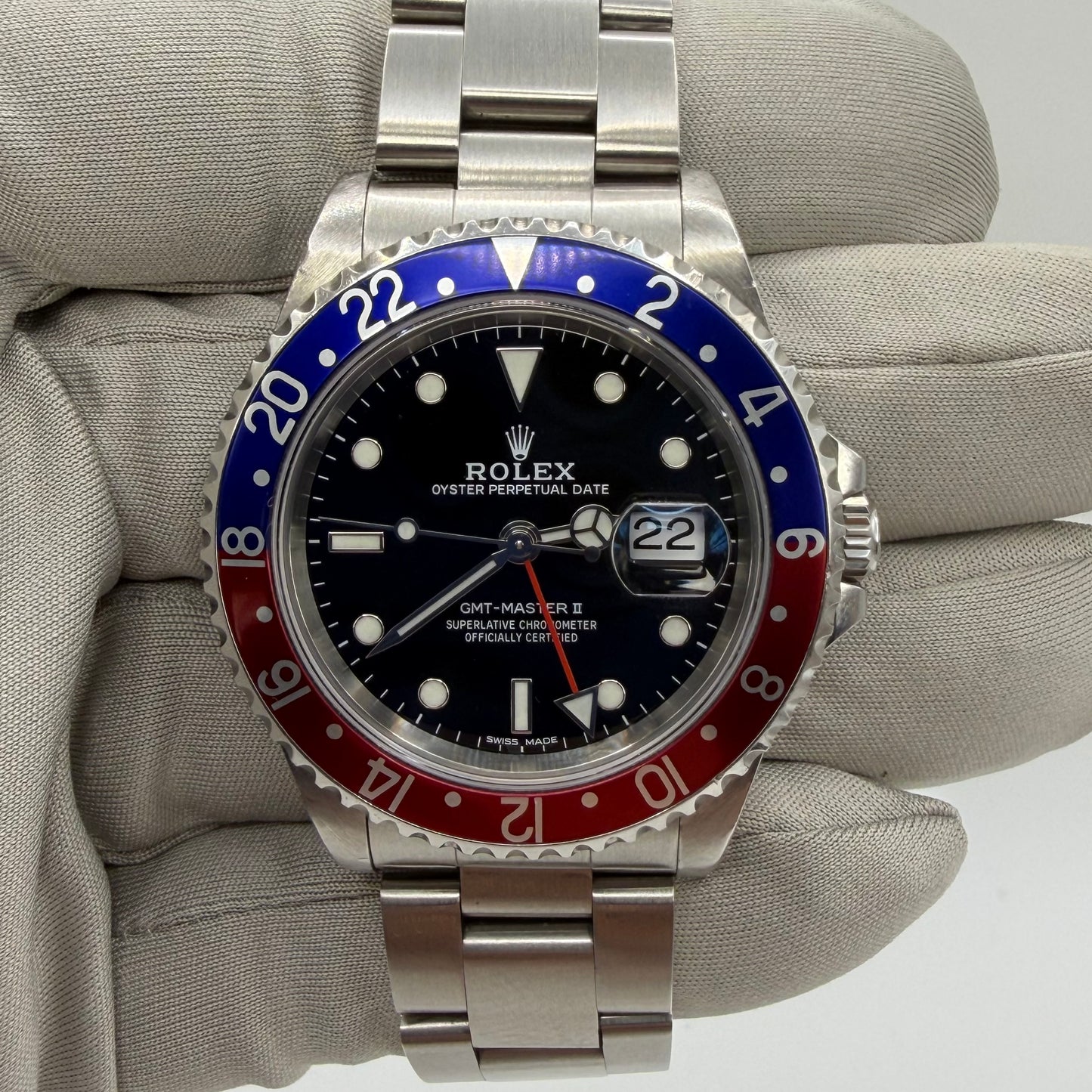 Rolex GMT-Master II 16710 Full Set - Rolex Warranty to 2028