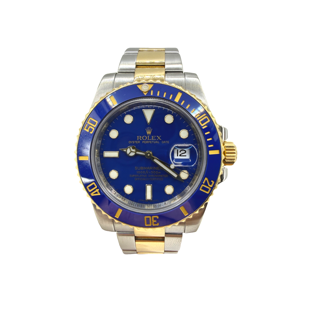 Rolex Submariner 116613LB 2009 - Rolex Service Card from 2022