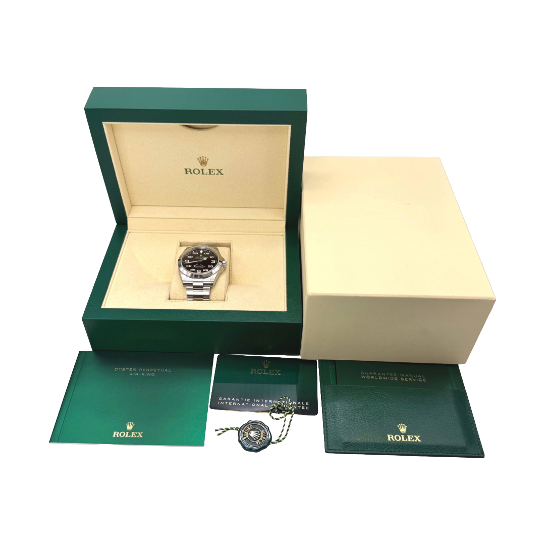 Rolex Air-King Ref 126900 2022 Full Set - As New, with stickers.